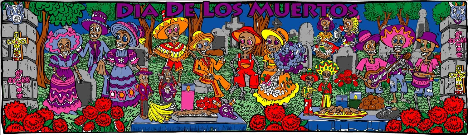 Dia De Los Muertos (Day of the Dead) - 1261