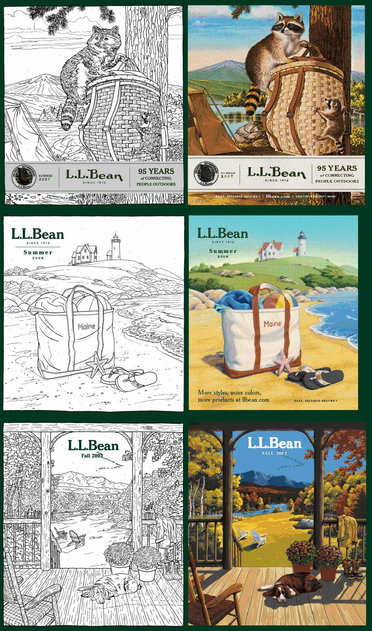 L.L. Bean Catalog Covers - 5016