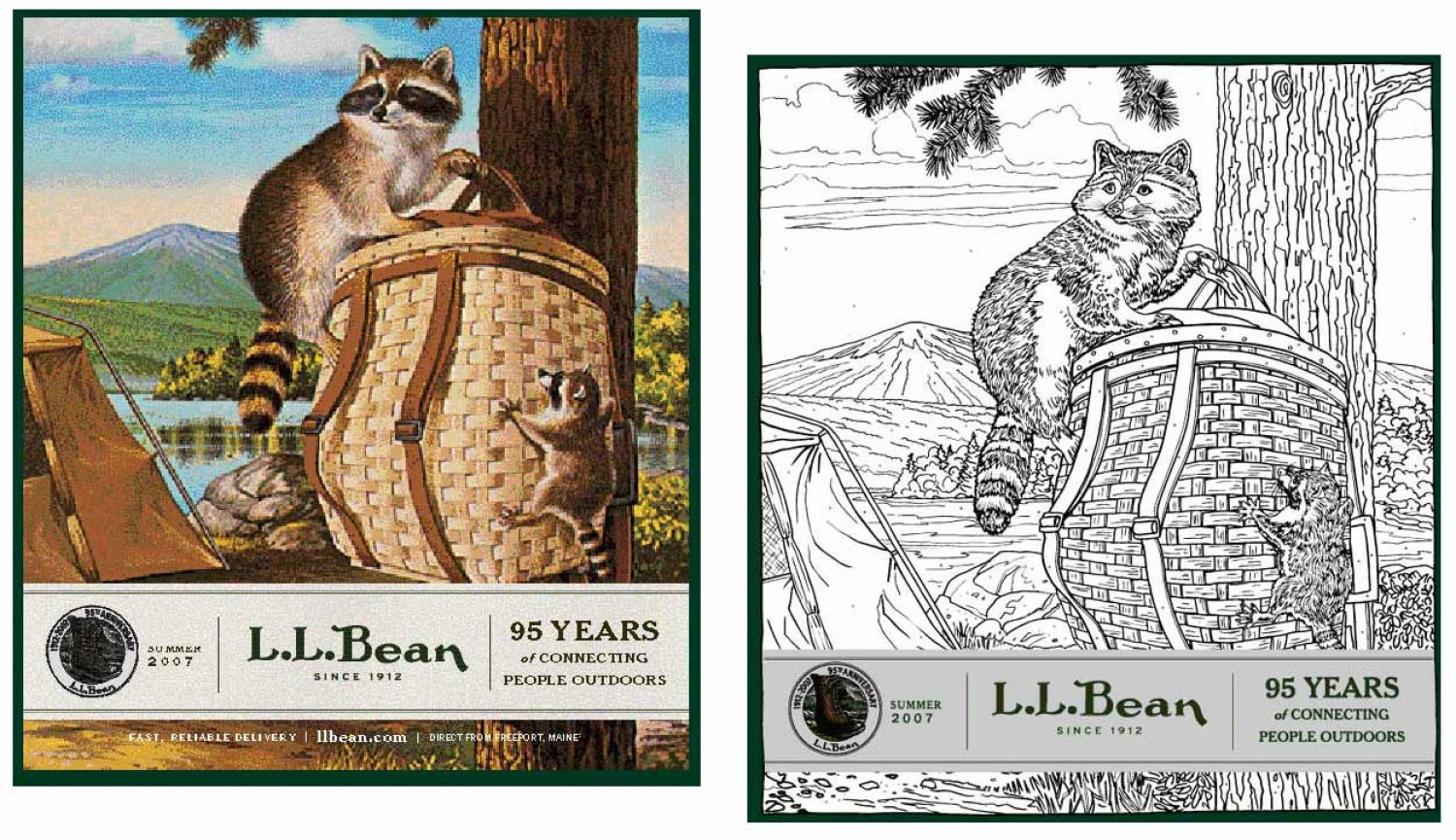 L.L. Bean Catalog Covers